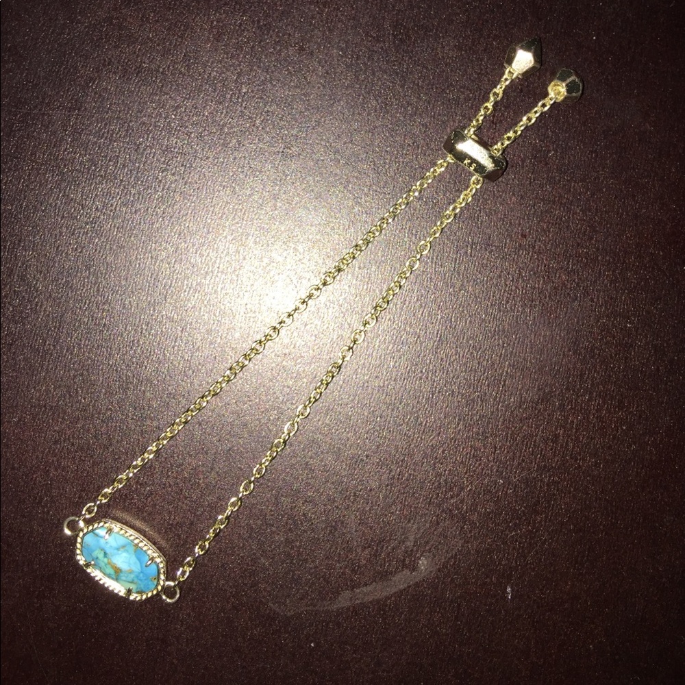 Kendra Scott Turquoise Elaina Bracelet