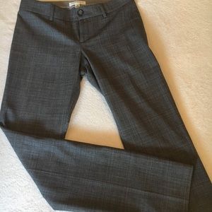 Banana Republic Gray Plaid Dress Pants