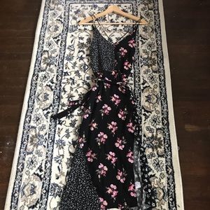 Patterned topshop maxi dress