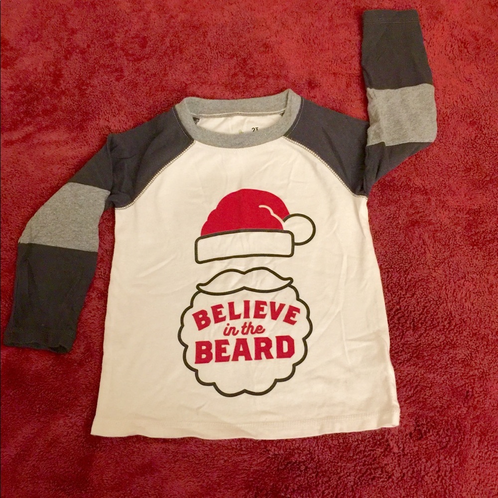 Boys 2T Long Sleeve Shirt - Christmas