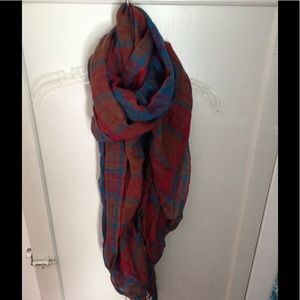 Fall Fringe Scarf