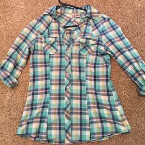 Flannel tops