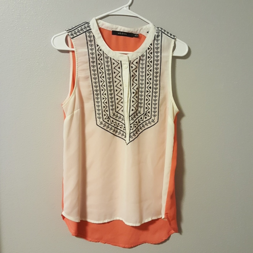 Blouse tank top