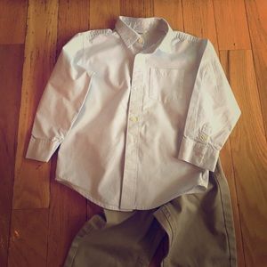 👔blue and white button down