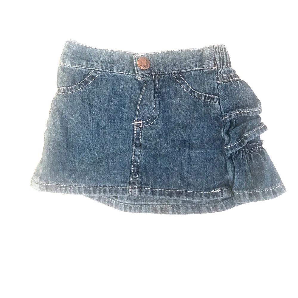 AdorAble baby girl 0-3 Circo jean skirt