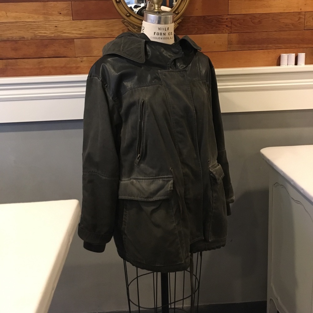 All saints rain jacket