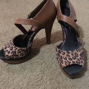brand new Jessica Simpson cheetah heels