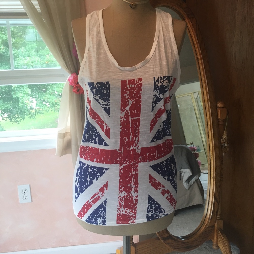 British flag tank