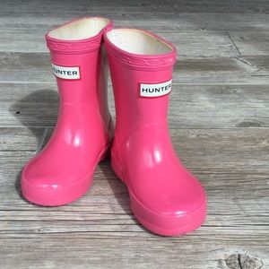Children's Hunter rain boots