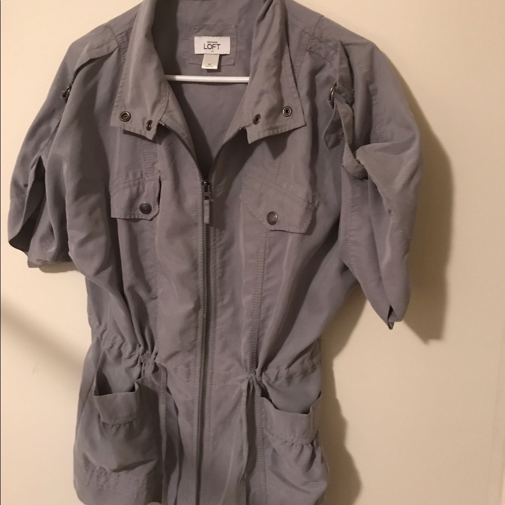 Ann Taylor Loft: Lightweight Anorak jacket