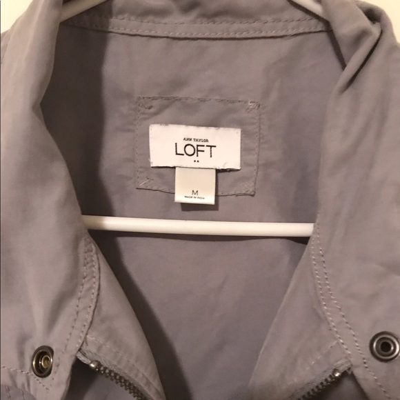 Ann Taylor Loft: Lightweight Anorak jacket - Picture 2 of 2