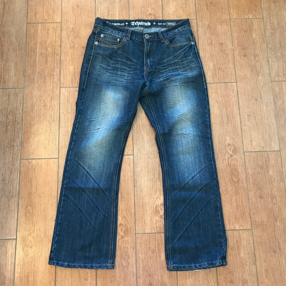 Men's Departed Boot Cut Jeans (33x30)
