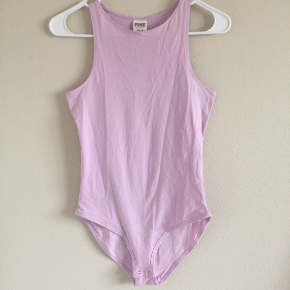 NWT PINK by VS Body Suit/ leotard in XS