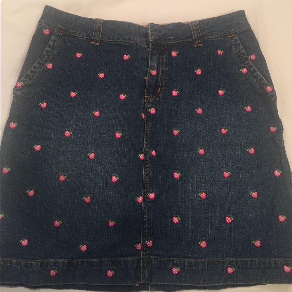 Lilly Pulitzer denim skirt size 6