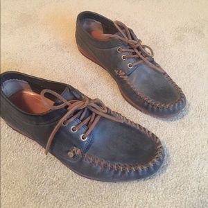 Frye men's leather shoes; 8.5