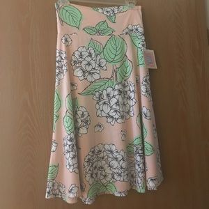 LulaRoe Azure Skirt - Pink Floral NWT