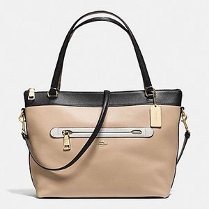 Coach Pebble Leather Tyler Shoulder Bag