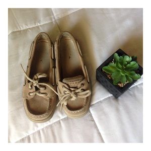 Youth Girl's Sperry Topsider Boat Shoes SZ 13