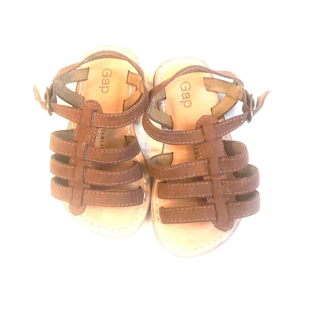 Baby Gap baby girls size 5 leather sandals