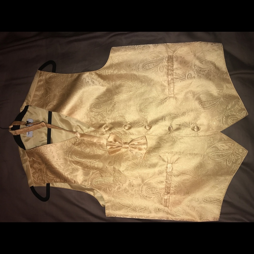 Italian Inner Gold Vest