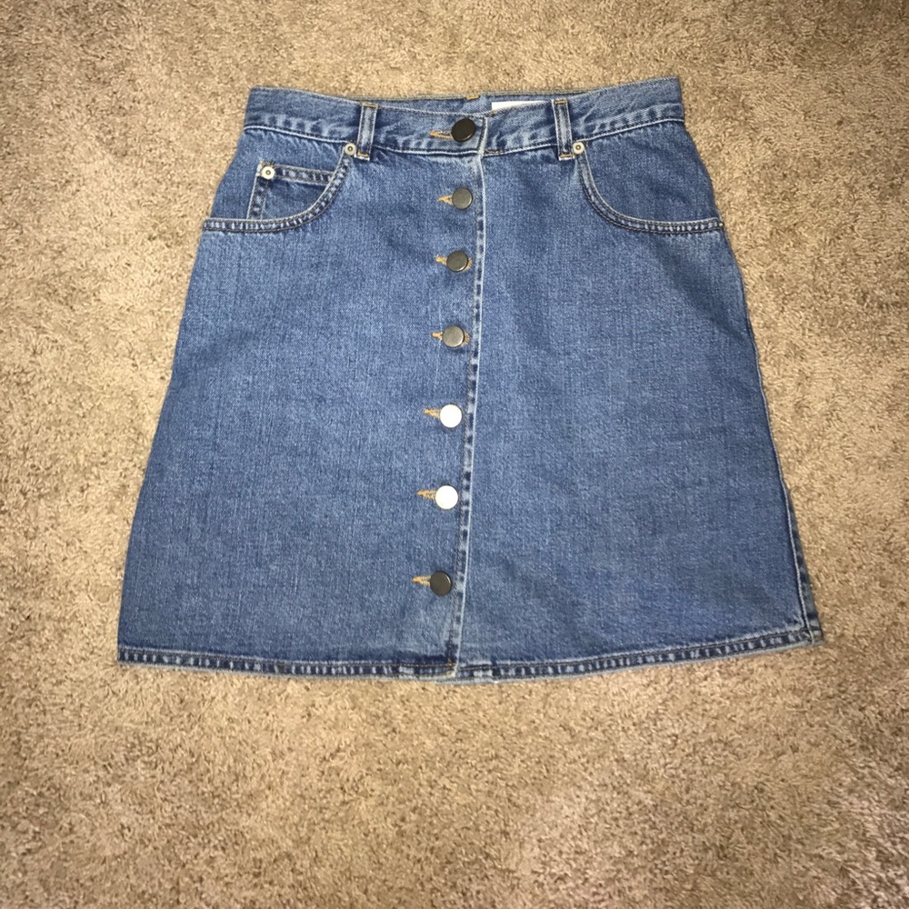 ASOS denim skirt