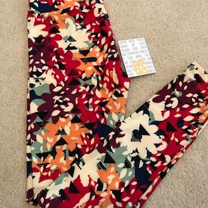 LuLaRoe OS Print Leggings