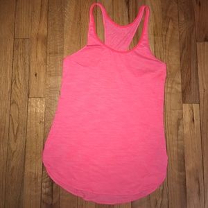 Lululemon Pink Racerback Tank