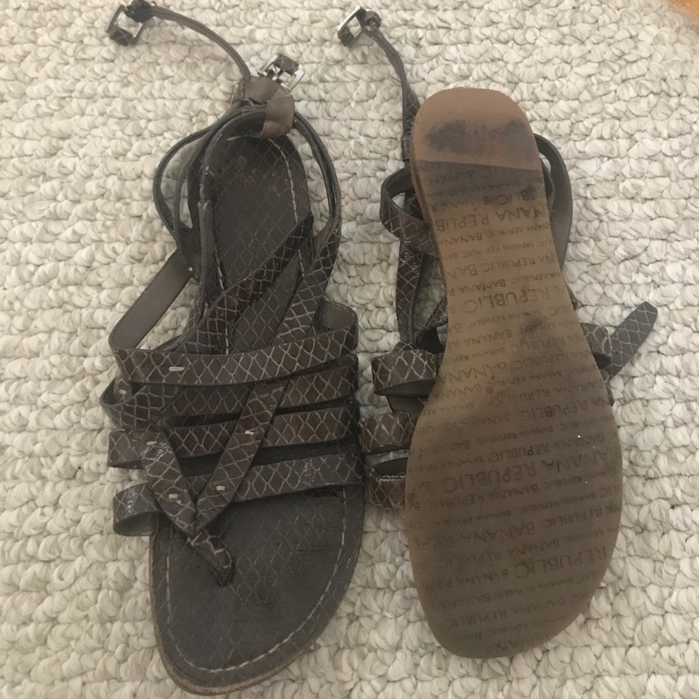 Banana Republic gladiator sandals