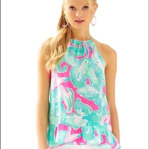 Lilly Pulitzer Millie Tank Top- Tropical Sands