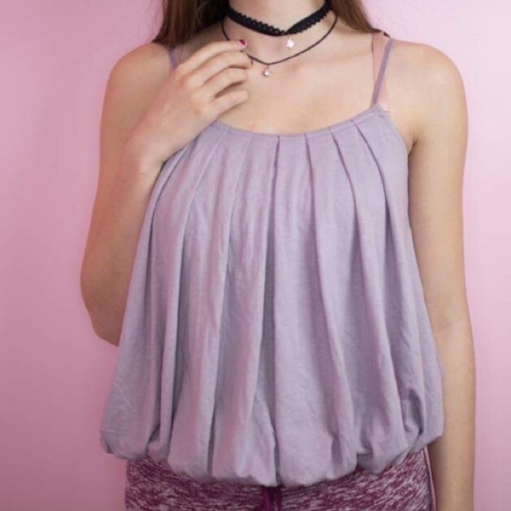 Xhilaration purple spaghetti strap top