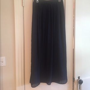 Madewell maxi skirt size Small