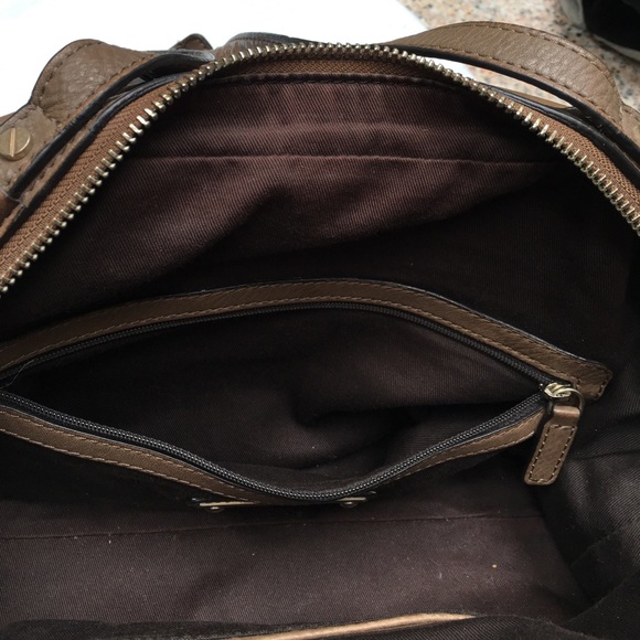 100% Leather Shoulder bag banana republic - Picture 4 of 5