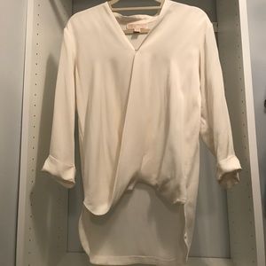 Michael Michael Kors 100% silk surplice top Michael Michael Kors 100% silk surplice top