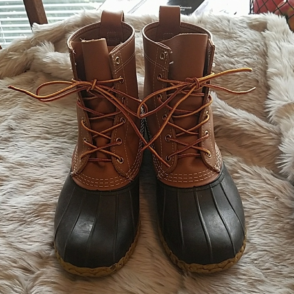 womens L.L. BEAN DUCK BOOTS