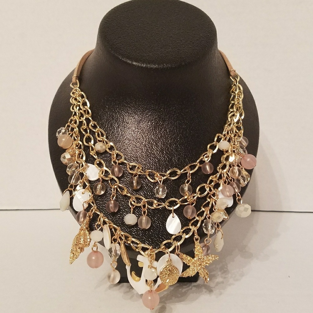 Sophia and Kate Multilayered Necklace with Earring