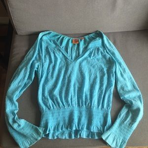 Tory Burch Turquoise Top