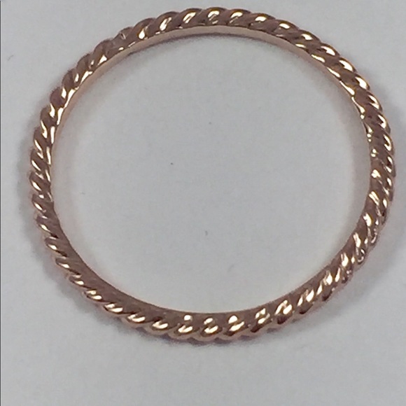10kt rose gold beaded band 1.25 mm - Picture 2 of 7