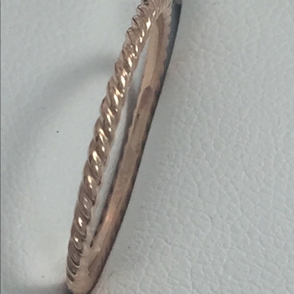 10kt rose gold beaded band 1.25 mm - Picture 7 of 7