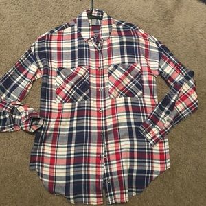 Flannel button up