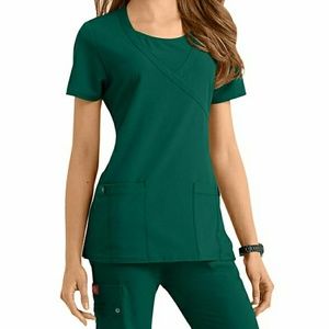 Dickies Xtreme Stretch Scrub Set Petite XS Green