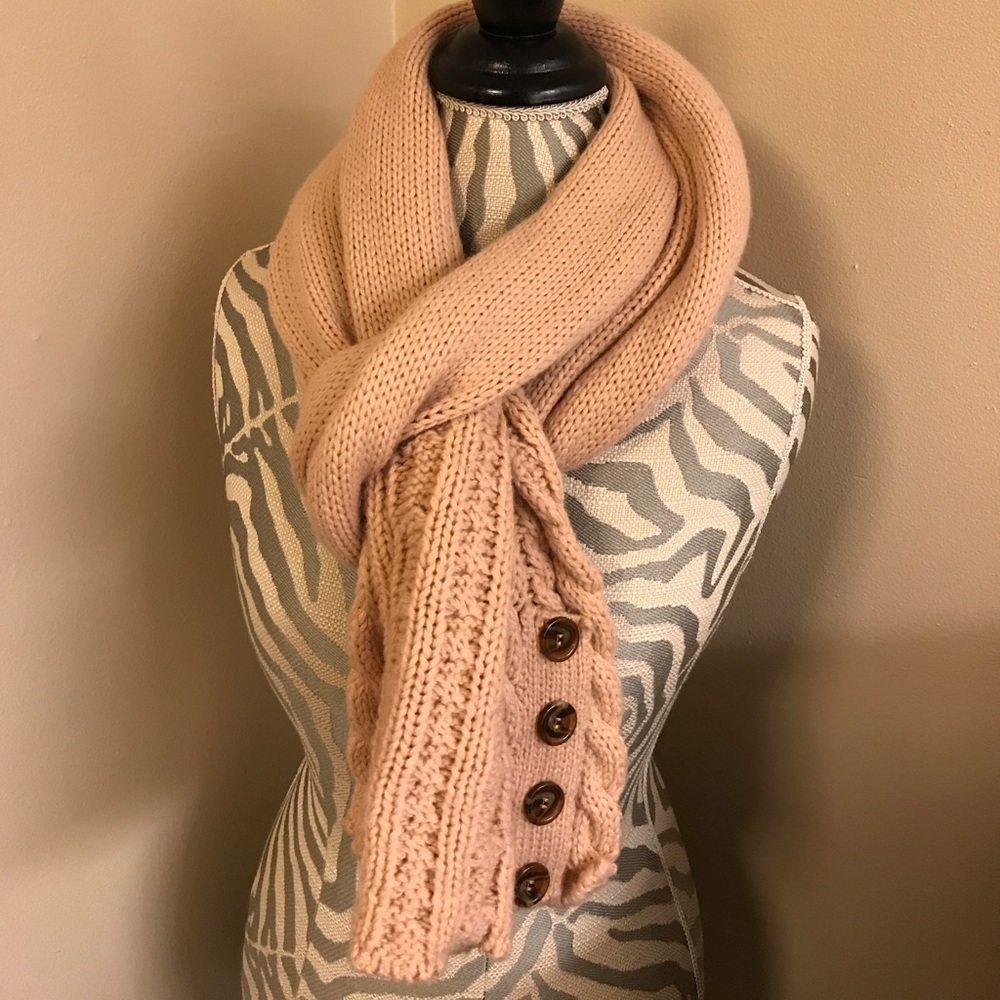 Blush Sweater Scarf