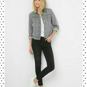 Gap 1969 grey denim jean jacket medium nwt Gap 1969 grey denim jean jacket medium nwt