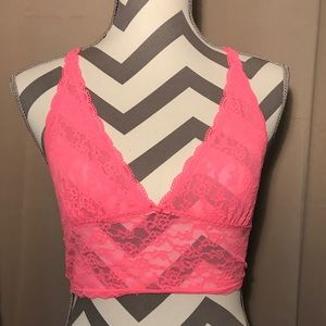 Vitoria Secrete  bralette hot pink
