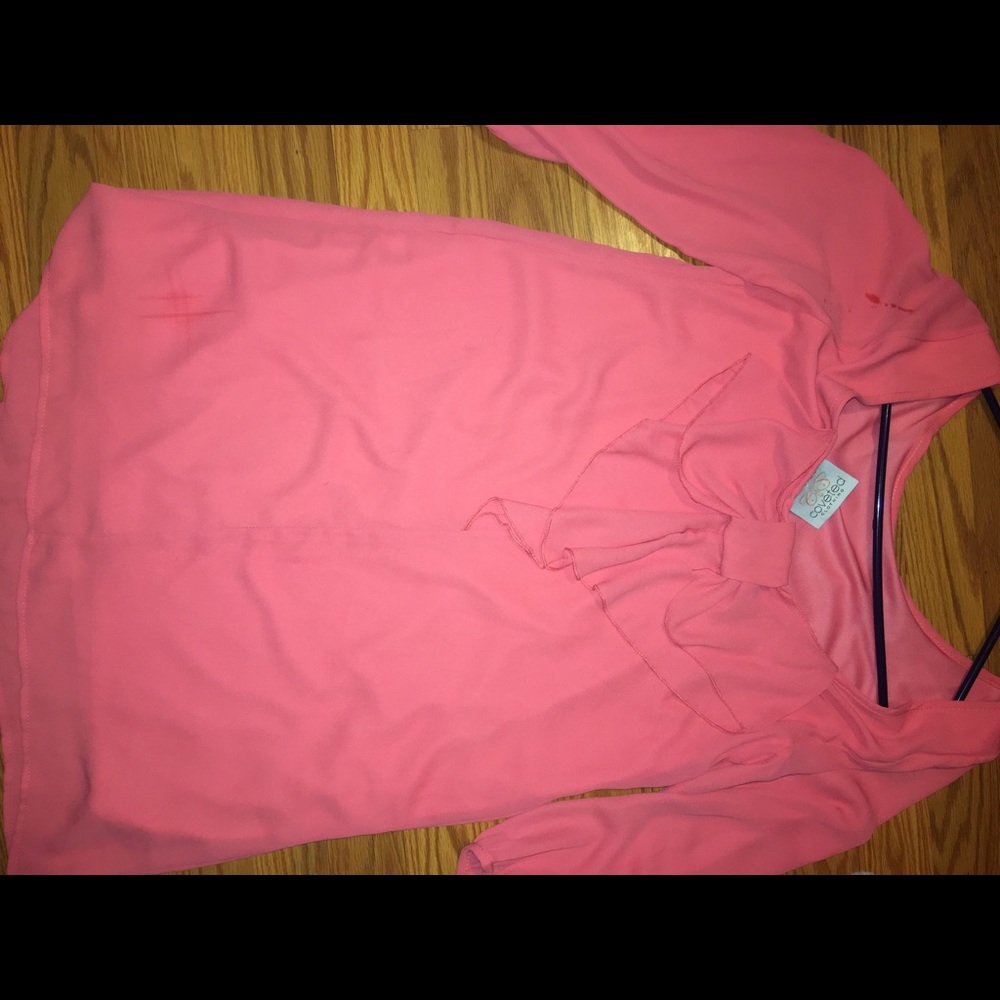Pink bow dress