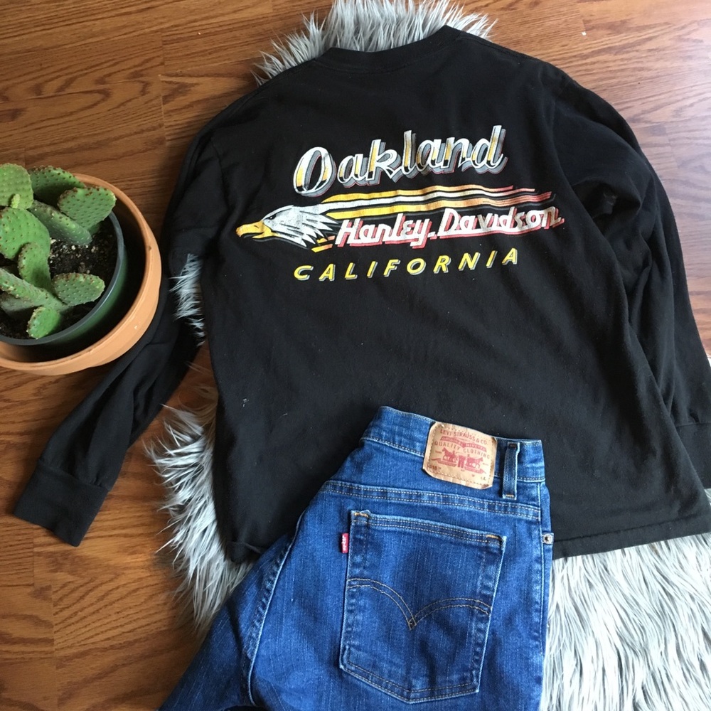 💥One Hour Sale💥Vintage Oakland Harley Davidson
