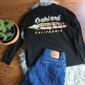 💥One Hour Sale💥Vintage Oakland Harley Davidson