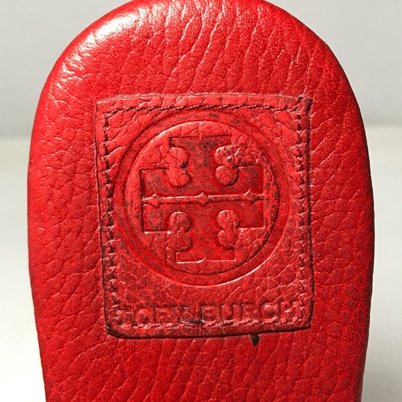 TORY BURCH BRITTON FLAT SANDALS SZ8 - Picture 6 of 8