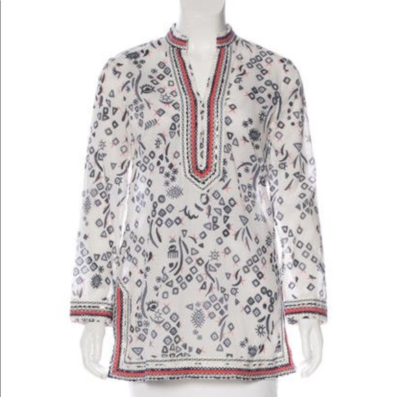 TORY BURCH Cotton Tunic - Picture 1 of 5