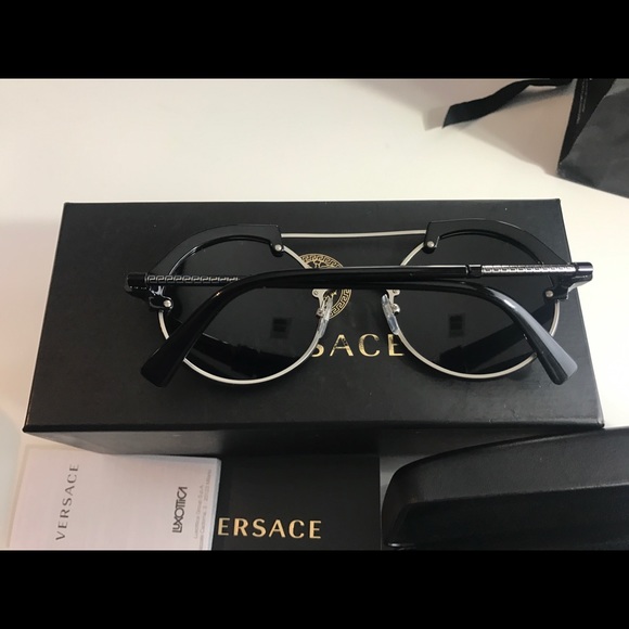 Versace MIRROR #FRENERGY ROUND SUNGLASSES