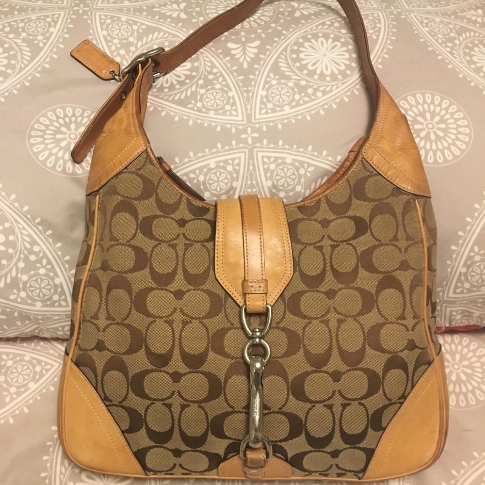 Coach Signature Hobo Bag